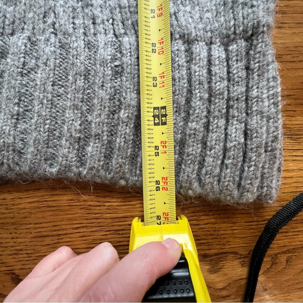 ⭐️ Urban Outfitters Gemma Cozy Gray Turtleneck Cocoon Sweater EXTRA SMALL XS - Picture 10 of 10